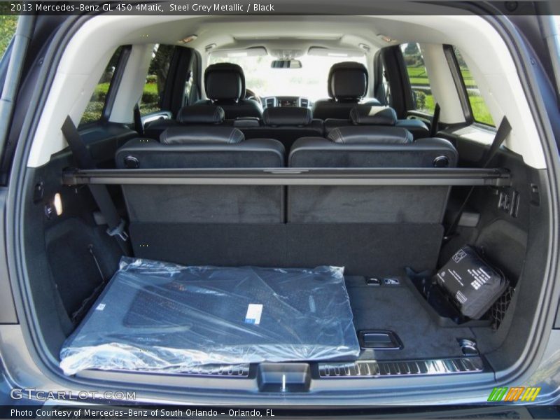 Steel Grey Metallic / Black 2013 Mercedes-Benz GL 450 4Matic