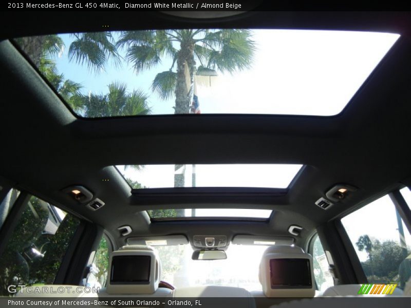 Diamond White Metallic / Almond Beige 2013 Mercedes-Benz GL 450 4Matic