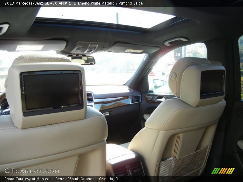 Diamond White Metallic / Almond Beige 2013 Mercedes-Benz GL 450 4Matic