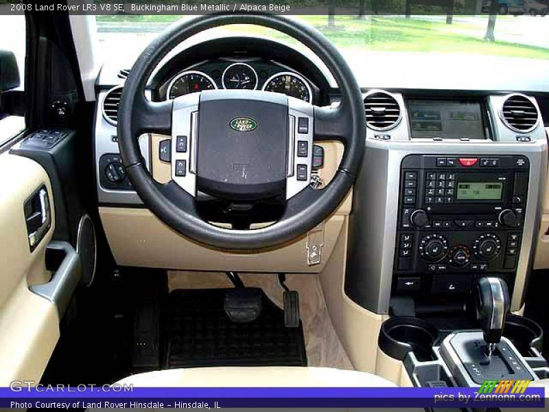 Buckingham Blue Metallic / Alpaca Beige 2008 Land Rover LR3 V8 SE