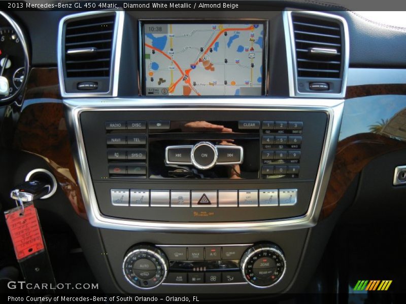 Diamond White Metallic / Almond Beige 2013 Mercedes-Benz GL 450 4Matic