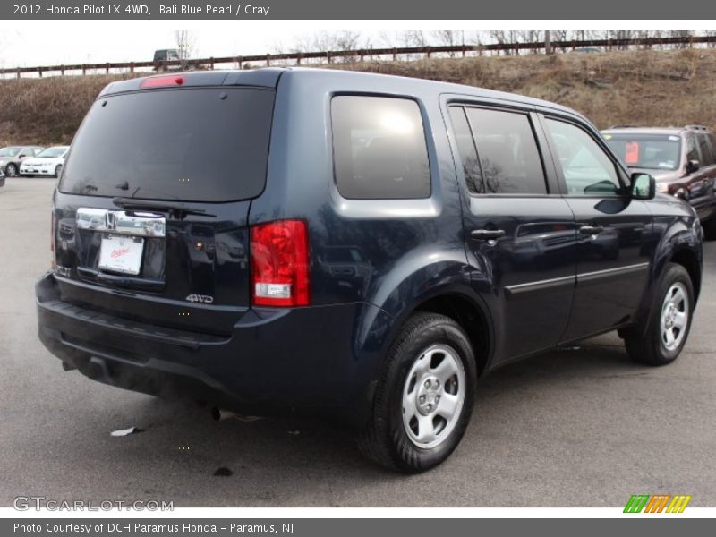 Bali Blue Pearl / Gray 2012 Honda Pilot LX 4WD