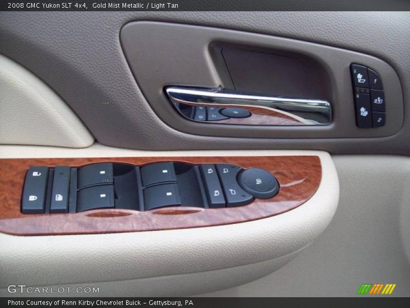 Gold Mist Metallic / Light Tan 2008 GMC Yukon SLT 4x4