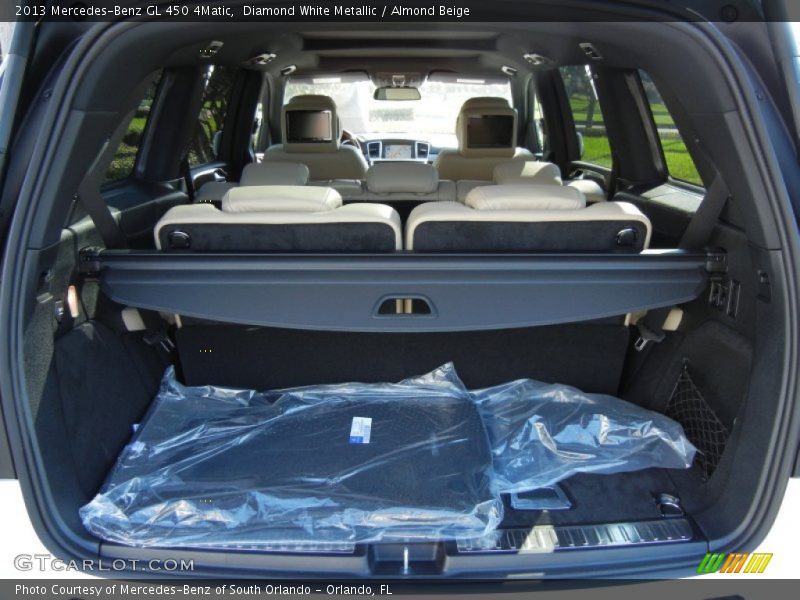 Diamond White Metallic / Almond Beige 2013 Mercedes-Benz GL 450 4Matic