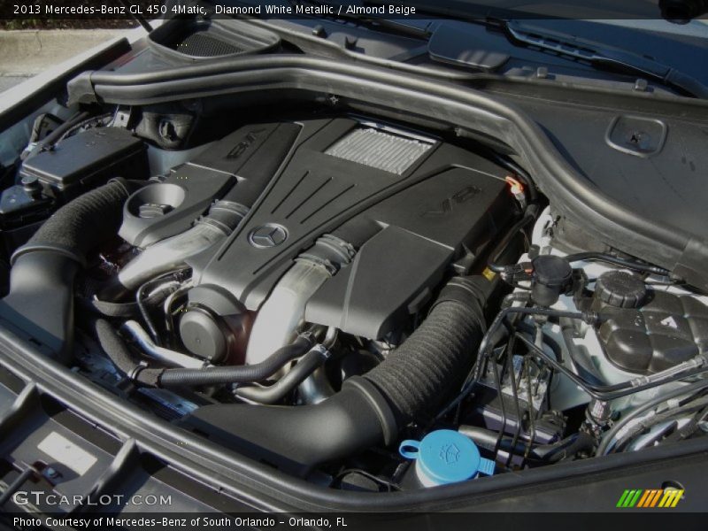 Diamond White Metallic / Almond Beige 2013 Mercedes-Benz GL 450 4Matic