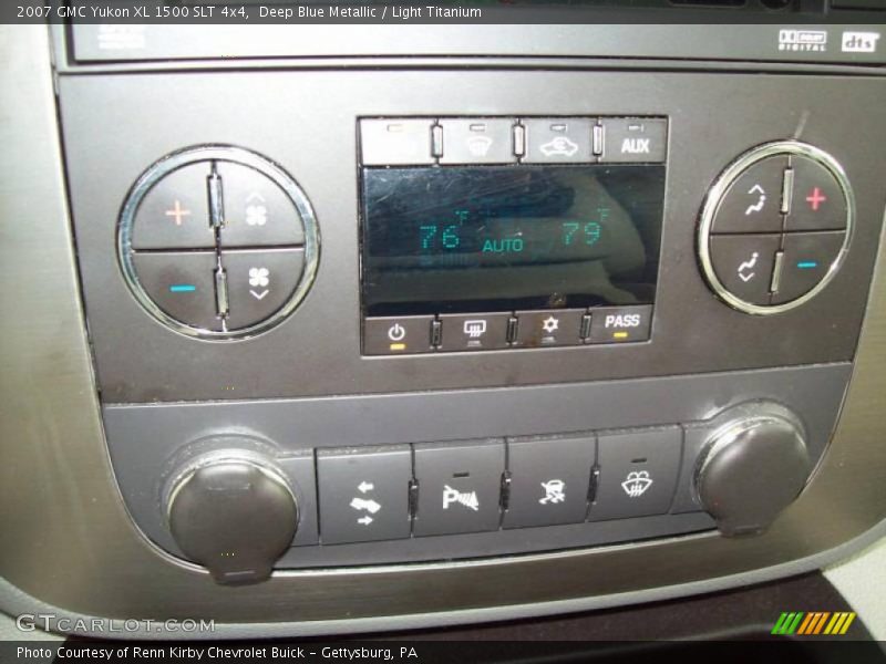 Deep Blue Metallic / Light Titanium 2007 GMC Yukon XL 1500 SLT 4x4