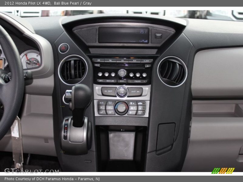 Bali Blue Pearl / Gray 2012 Honda Pilot LX 4WD