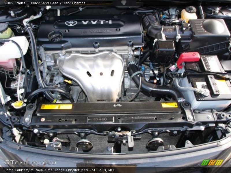  2009 tC  Engine - 2.4 Liter DOHC 16-Valve VVT-i 4 Cylinder