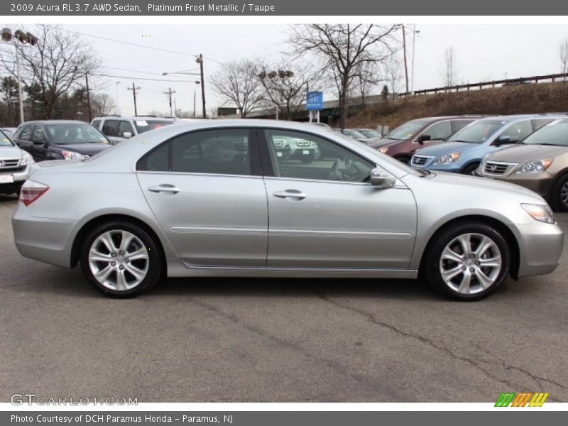  2009 RL 3.7 AWD Sedan Platinum Frost Metallic