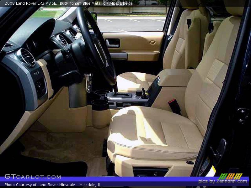 Buckingham Blue Metallic / Alpaca Beige 2008 Land Rover LR3 V8 SE
