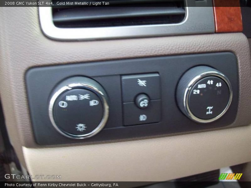 Gold Mist Metallic / Light Tan 2008 GMC Yukon SLT 4x4