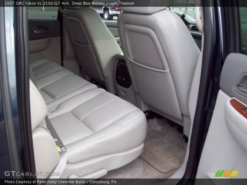 Deep Blue Metallic / Light Titanium 2007 GMC Yukon XL 1500 SLT 4x4