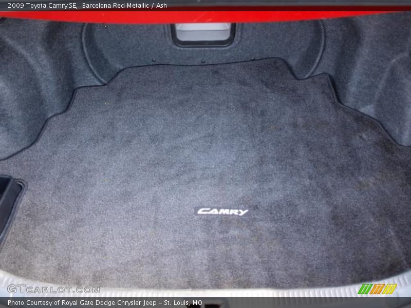 Barcelona Red Metallic / Ash 2009 Toyota Camry SE