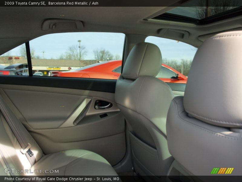 Barcelona Red Metallic / Ash 2009 Toyota Camry SE
