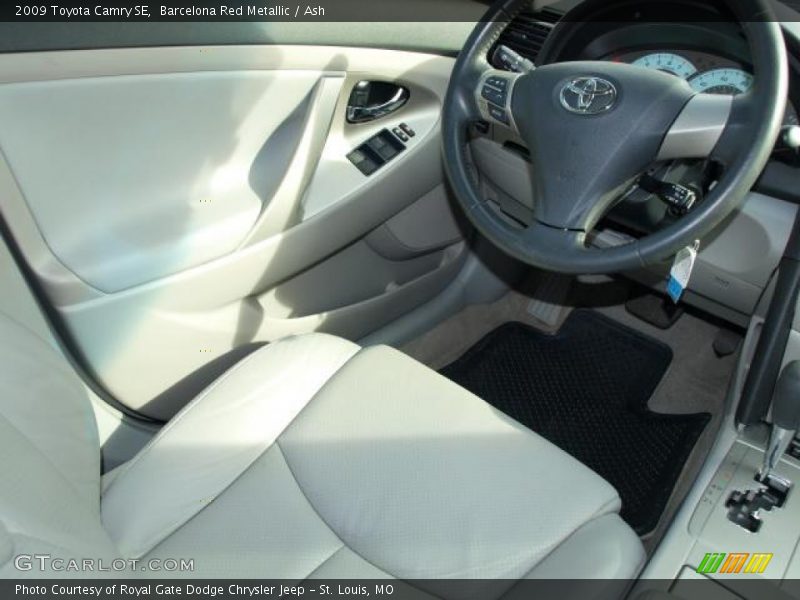 Barcelona Red Metallic / Ash 2009 Toyota Camry SE