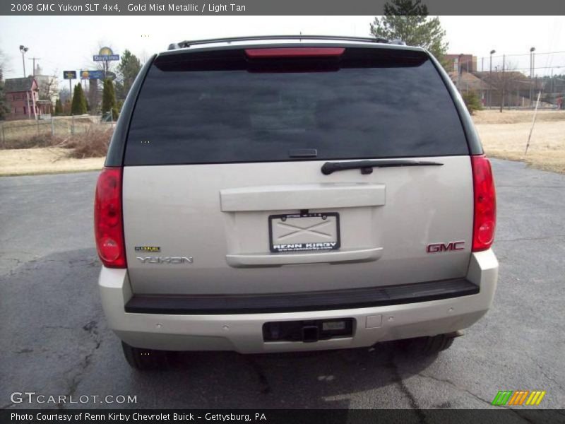 Gold Mist Metallic / Light Tan 2008 GMC Yukon SLT 4x4