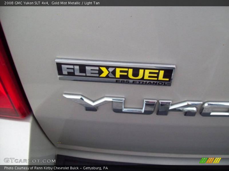 Gold Mist Metallic / Light Tan 2008 GMC Yukon SLT 4x4