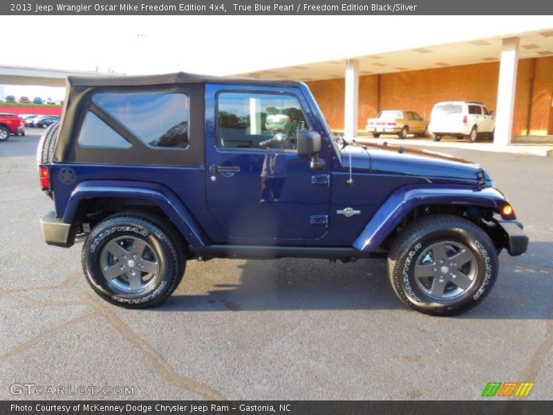  2013 Wrangler Oscar Mike Freedom Edition 4x4 True Blue Pearl
