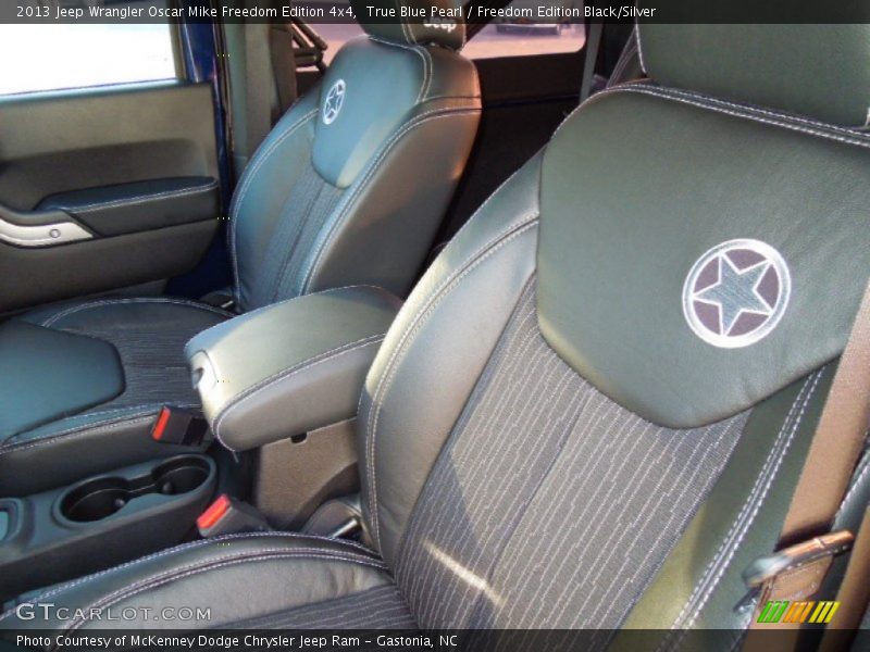 Front Seat of 2013 Wrangler Oscar Mike Freedom Edition 4x4