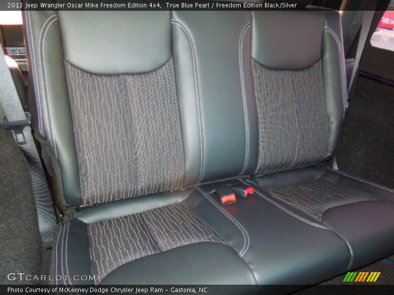 True Blue Pearl / Freedom Edition Black/Silver 2013 Jeep Wrangler Oscar Mike Freedom Edition 4x4