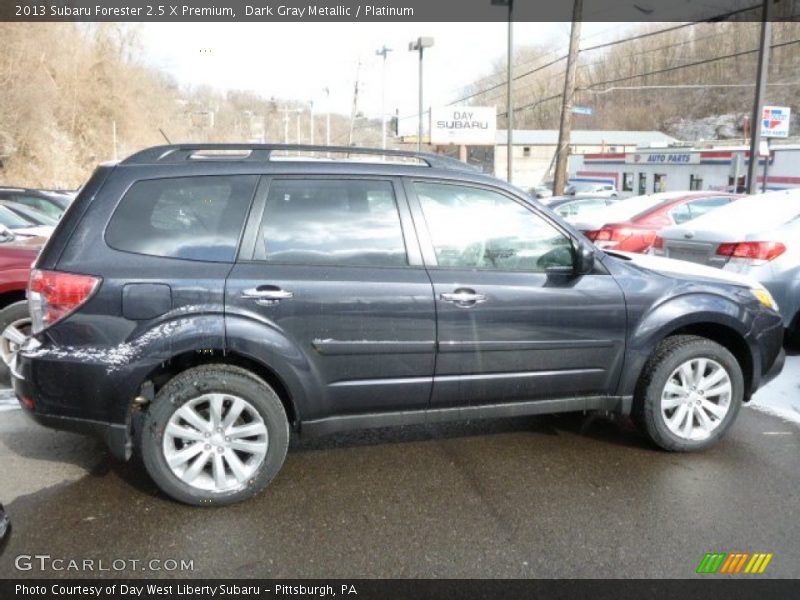 Dark Gray Metallic / Platinum 2013 Subaru Forester 2.5 X Premium