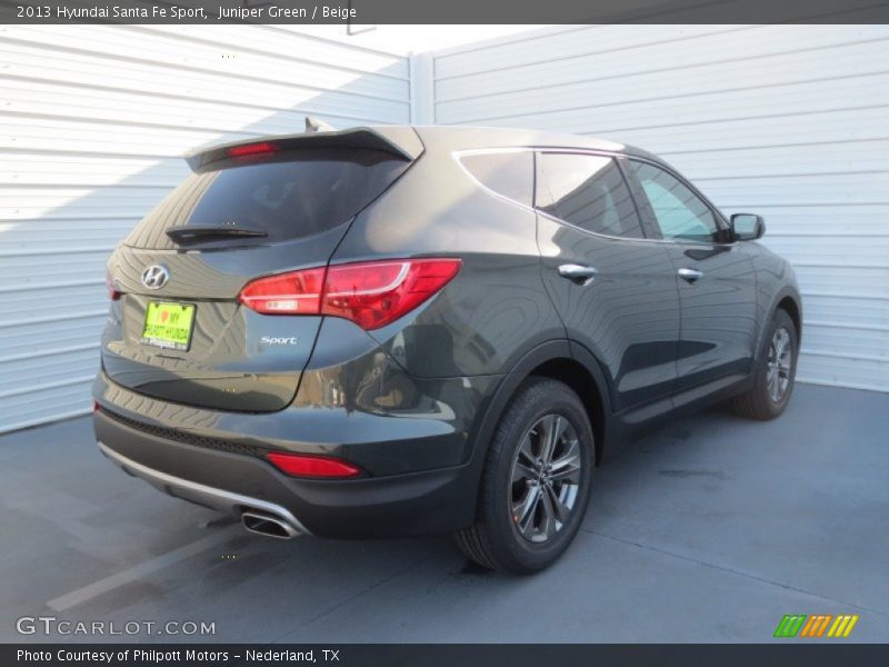 Juniper Green / Beige 2013 Hyundai Santa Fe Sport