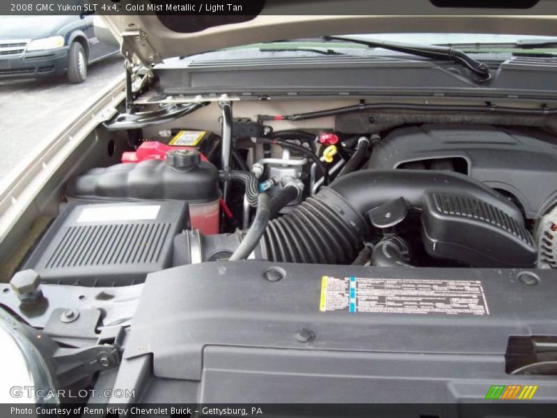 Gold Mist Metallic / Light Tan 2008 GMC Yukon SLT 4x4