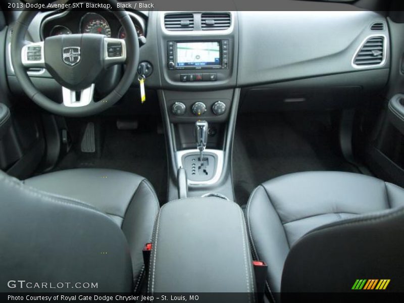 Black / Black 2013 Dodge Avenger SXT Blacktop