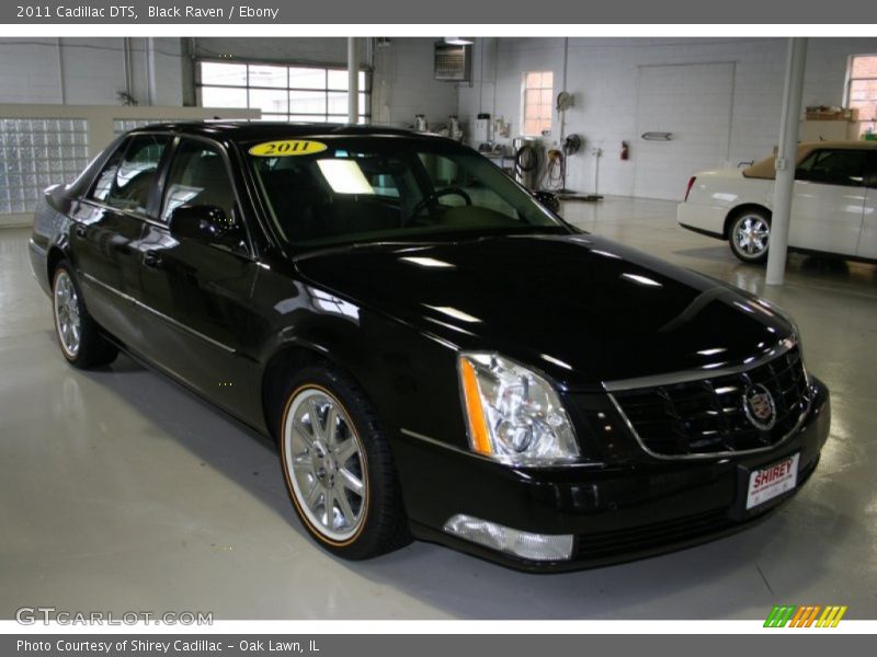 Black Raven / Ebony 2011 Cadillac DTS