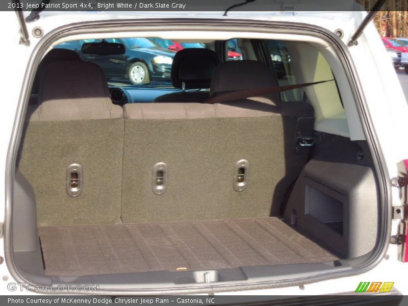 Bright White / Dark Slate Gray 2013 Jeep Patriot Sport 4x4