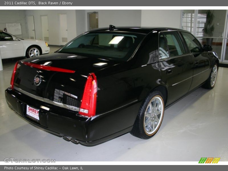 Black Raven / Ebony 2011 Cadillac DTS