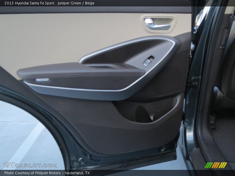 Juniper Green / Beige 2013 Hyundai Santa Fe Sport