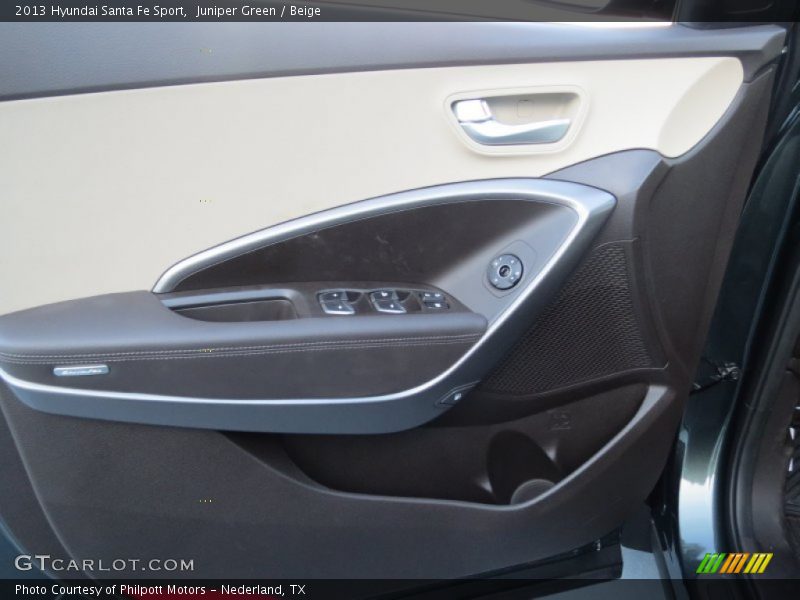 Juniper Green / Beige 2013 Hyundai Santa Fe Sport
