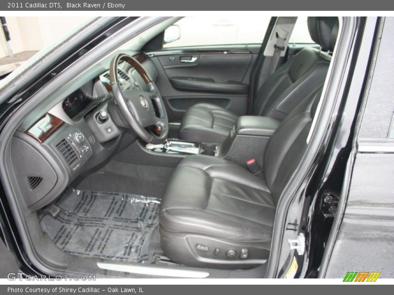 Black Raven / Ebony 2011 Cadillac DTS