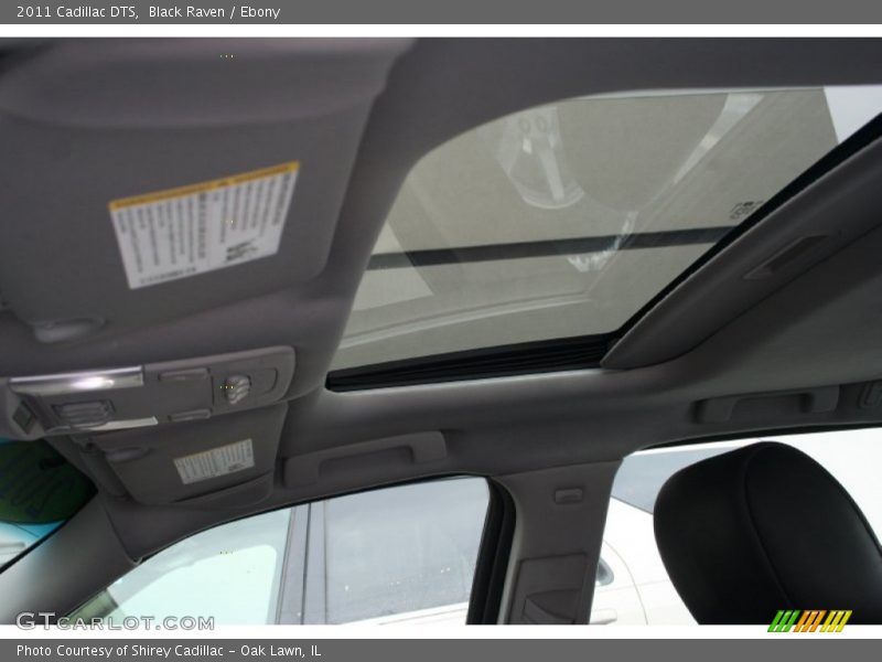 Black Raven / Ebony 2011 Cadillac DTS