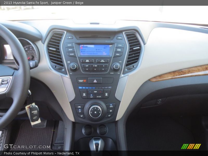 Juniper Green / Beige 2013 Hyundai Santa Fe Sport
