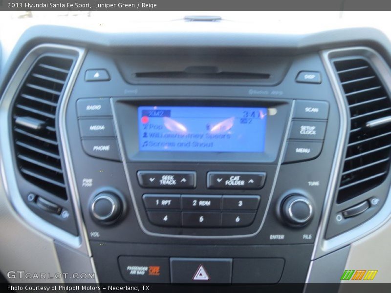 Juniper Green / Beige 2013 Hyundai Santa Fe Sport