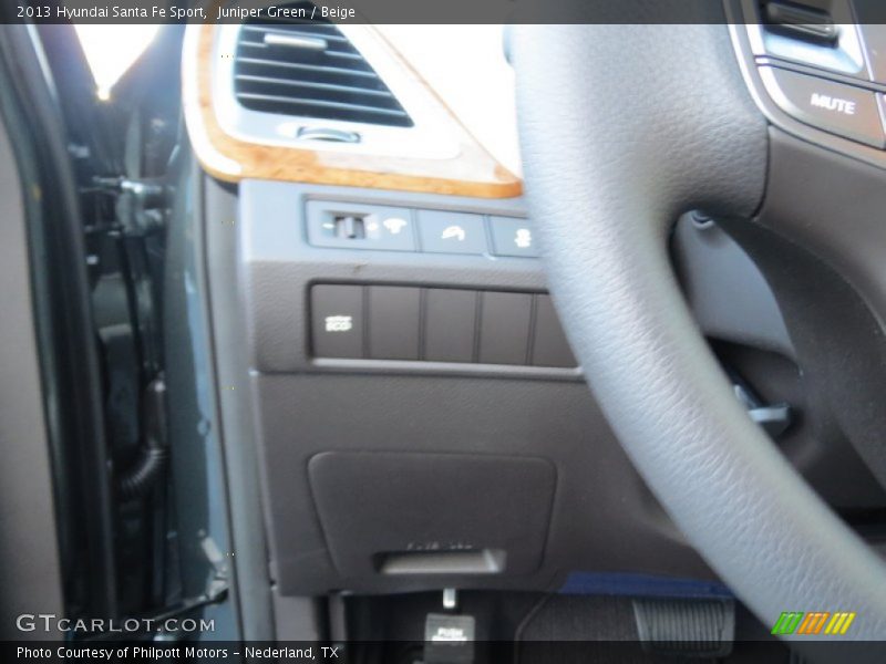 Juniper Green / Beige 2013 Hyundai Santa Fe Sport