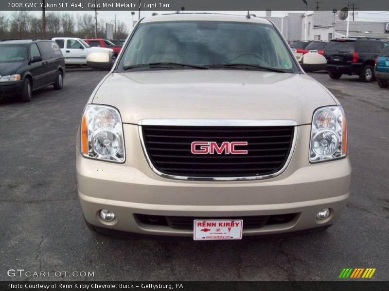 Gold Mist Metallic / Light Tan 2008 GMC Yukon SLT 4x4