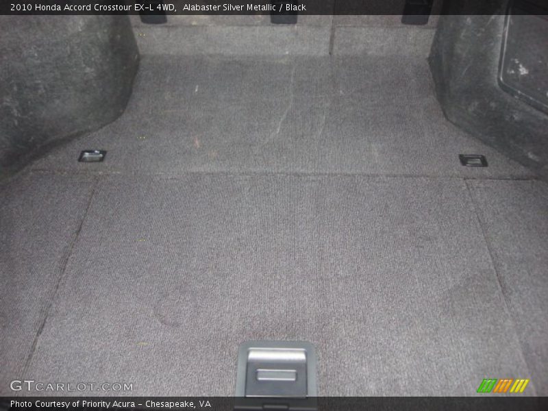 Alabaster Silver Metallic / Black 2010 Honda Accord Crosstour EX-L 4WD