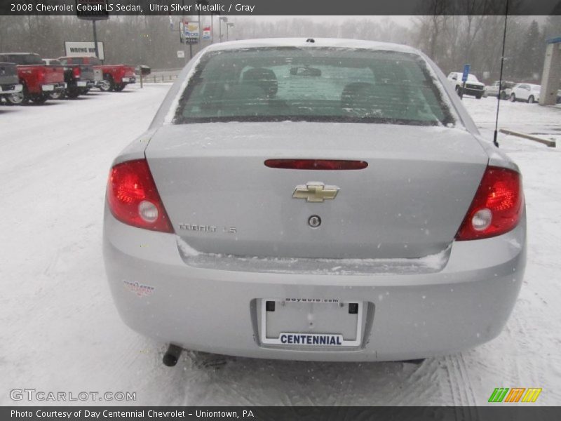 Ultra Silver Metallic / Gray 2008 Chevrolet Cobalt LS Sedan