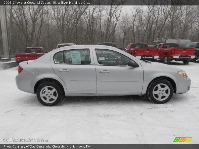 Ultra Silver Metallic / Gray 2008 Chevrolet Cobalt LS Sedan