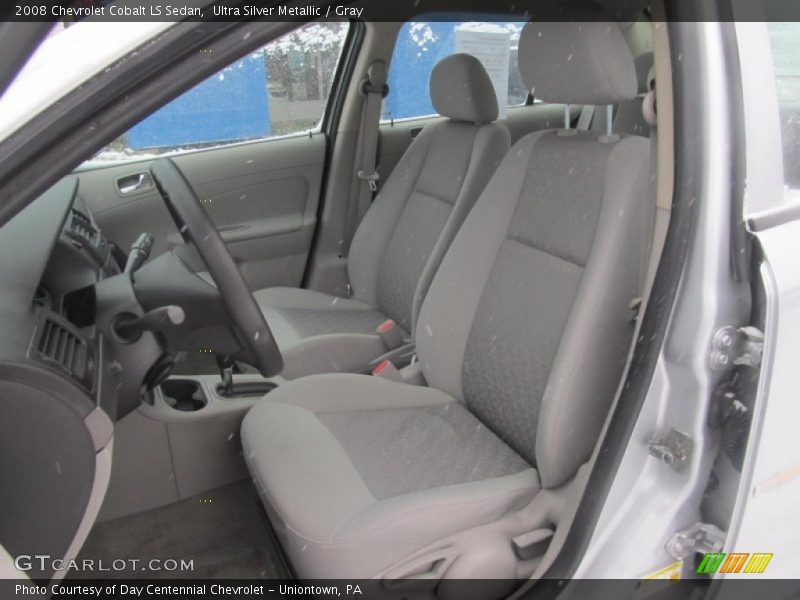  2008 Cobalt LS Sedan Gray Interior