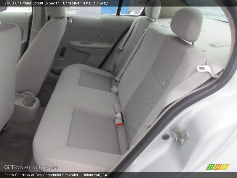 Rear Seat of 2008 Cobalt LS Sedan