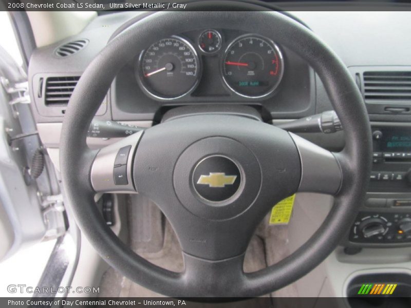 Ultra Silver Metallic / Gray 2008 Chevrolet Cobalt LS Sedan