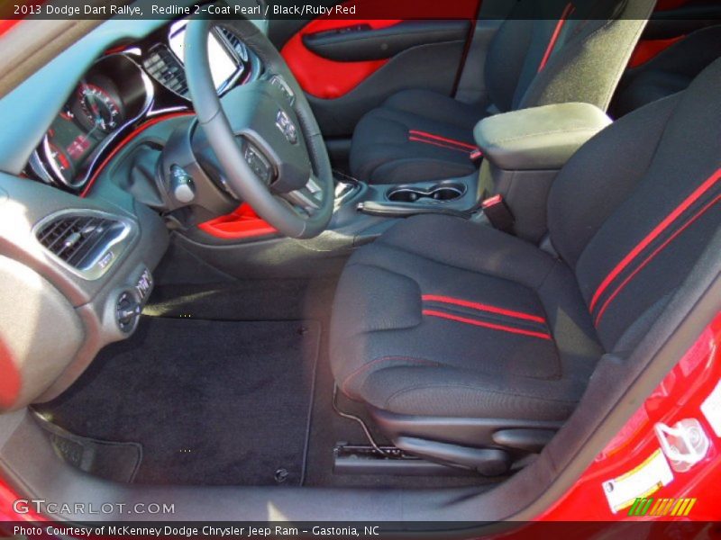 Front Seat of 2013 Dart Rallye