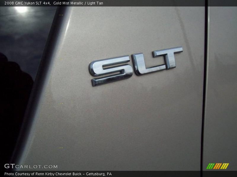 Gold Mist Metallic / Light Tan 2008 GMC Yukon SLT 4x4