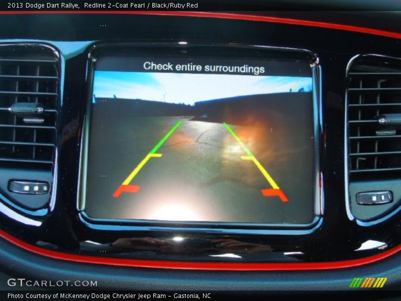 Redline 2-Coat Pearl / Black/Ruby Red 2013 Dodge Dart Rallye