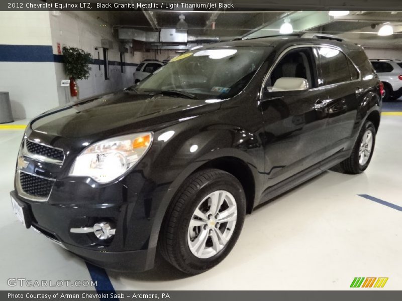 Black Granite Metallic / Light Titanium/Jet Black 2012 Chevrolet Equinox LTZ