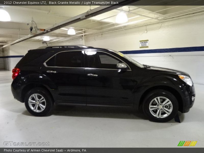 Black Granite Metallic / Light Titanium/Jet Black 2012 Chevrolet Equinox LTZ